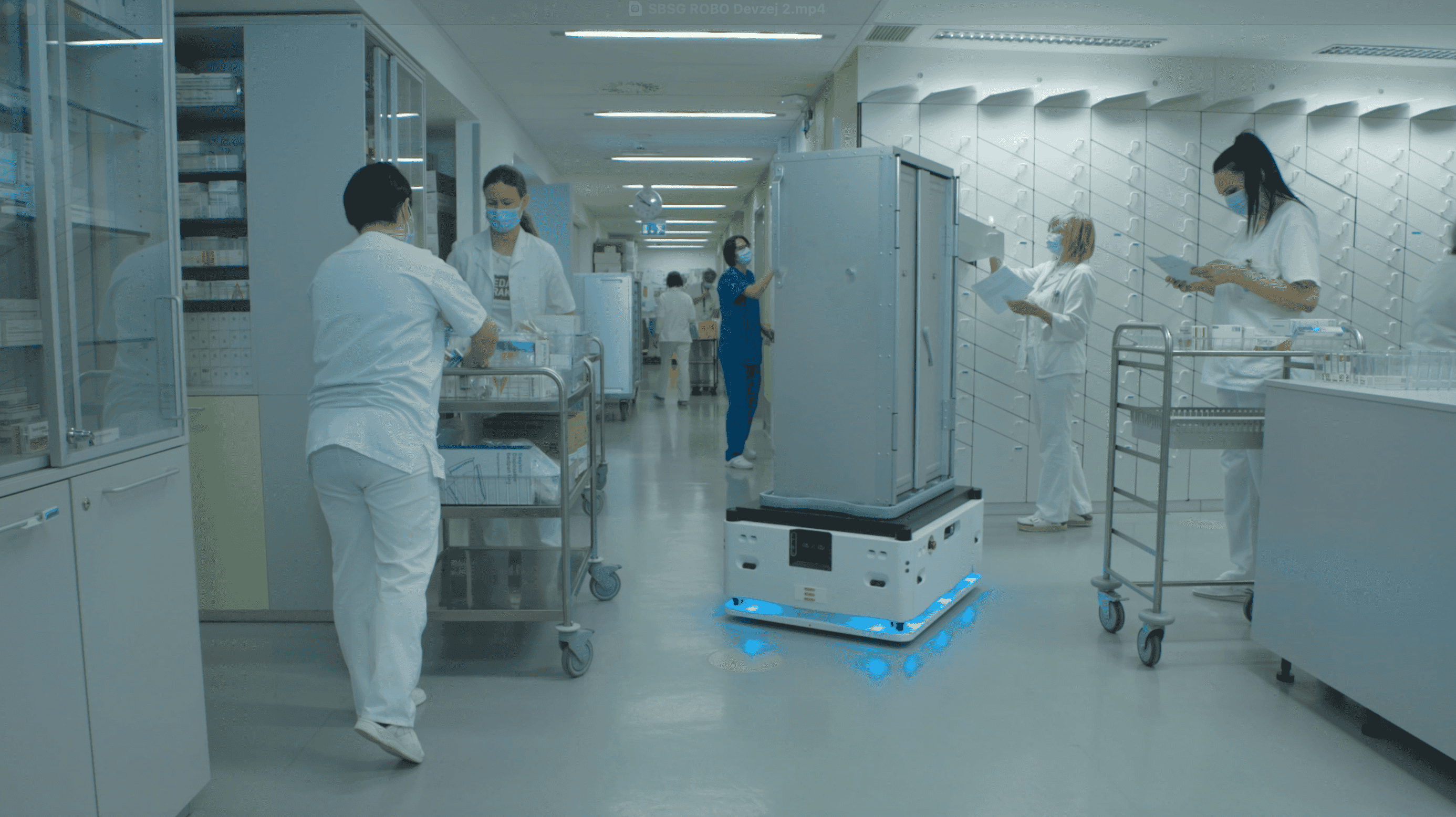 Robotski sistem v bolnišnici